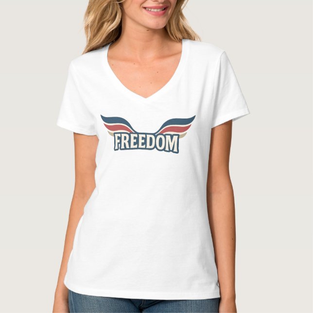 T-shirt Liberté, Charlie Liberté (Devant)