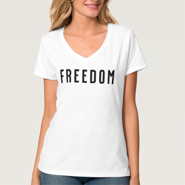 T-shirt Liberté, Charlie Liberté (Devant)