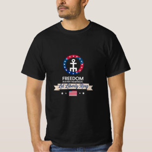 T-shirt Liberté dans chaque battement de coeur - Laissons 