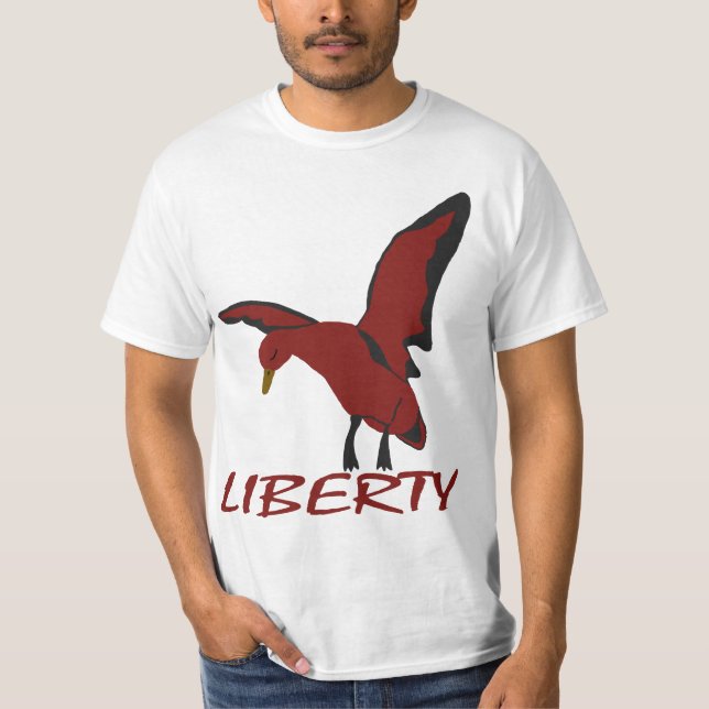 T-shirt Liberté de canard (Devant)