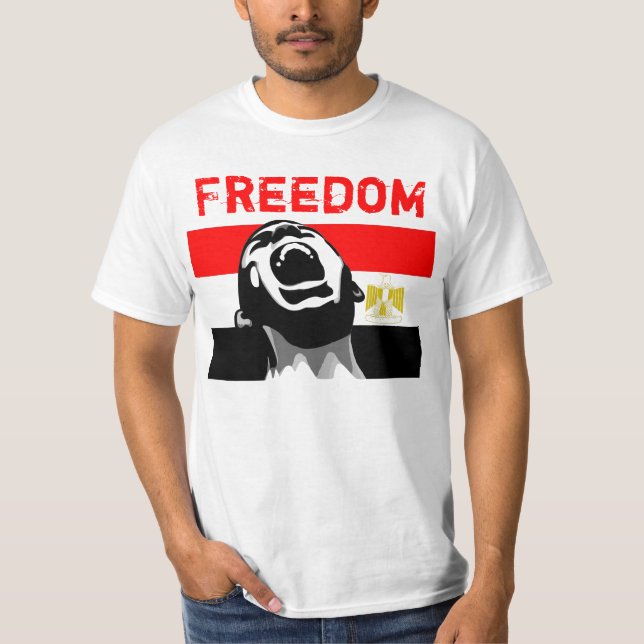 T-shirt Liberté de l'Egypte (Devant)