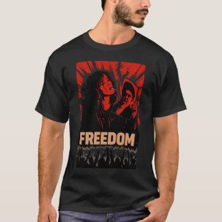 T-shirt LIBERTÉ DE L'IRAN Révolution de l'Iran 2026