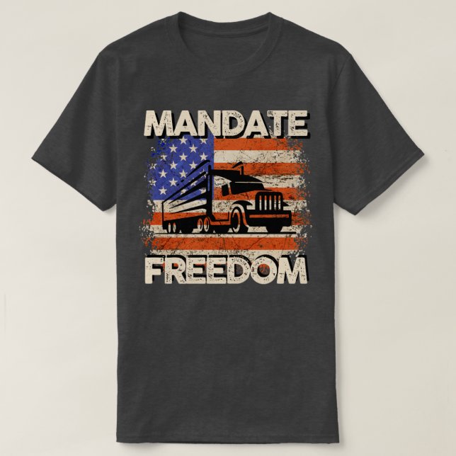 T-shirt Liberté de mandat1 (Design devant)