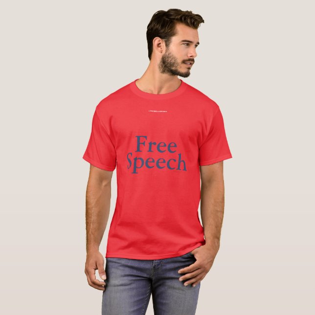 T-shirt Liberté de parole (Devant entier)