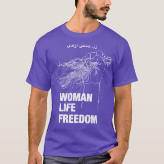 T-shirt Liberté de vie des femmes Iran Droits humains