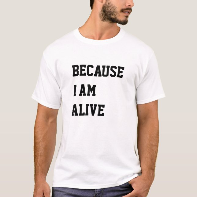 T-shirt Liberté de vivre la chemise (Devant)