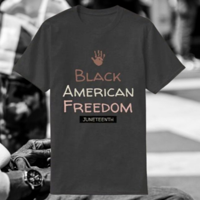 T-shirt Liberté des Noirs américains Juneteenth (Créateur téléchargé)