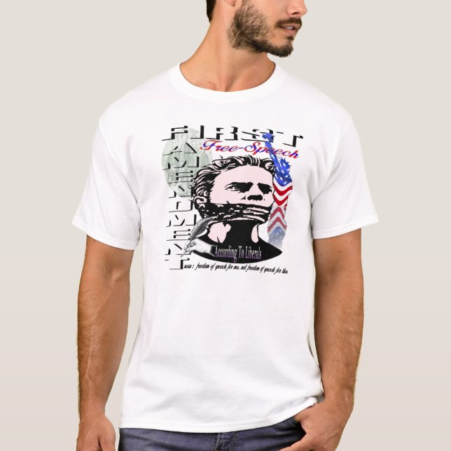 T-shirt Liberté d'expression (Devant)