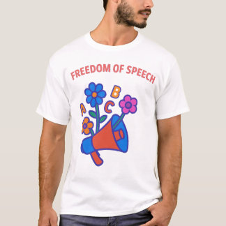 T-shirt Liberté d'expression : Que chaque voix s'épanouiss