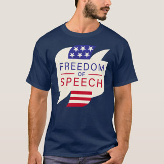 T-shirt Liberté d'expression Stars and Stripes Shirt
