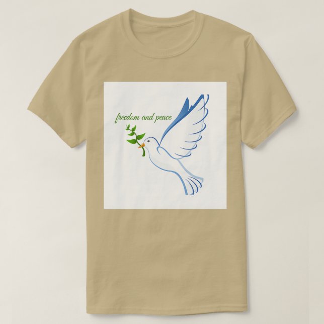 T-shirt Liberté et paix 2 (Design devant)