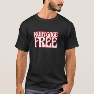 T-shirt Liberté Financière Payée De Prêt Bancaire Libre