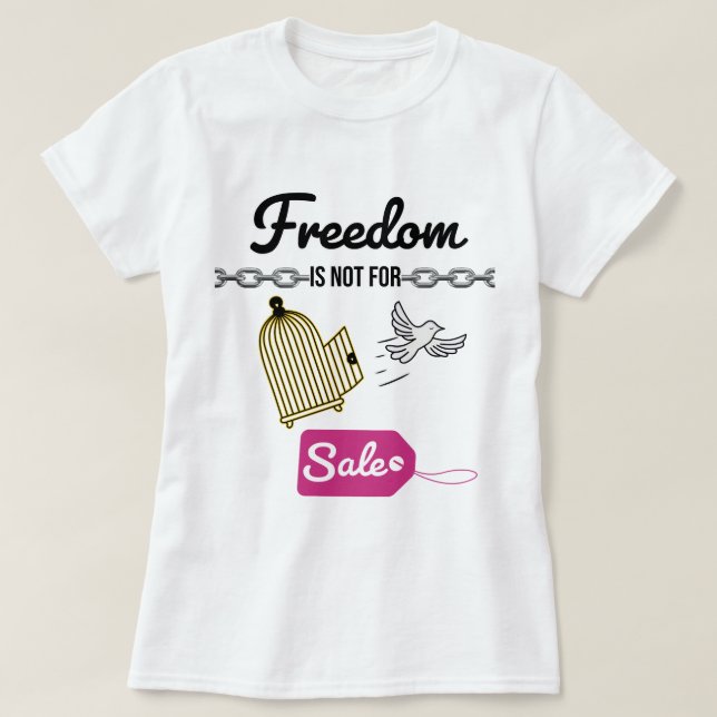 T-shirt Liberté inestimable | (Design devant)