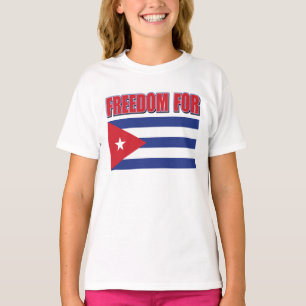 T-shirt Liberté pour Cuba