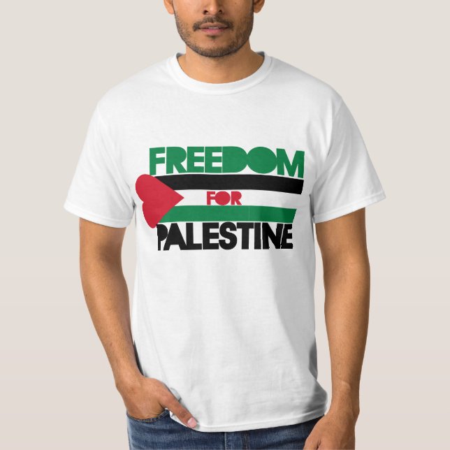 T-shirt Liberté pour la Palestine (Devant)