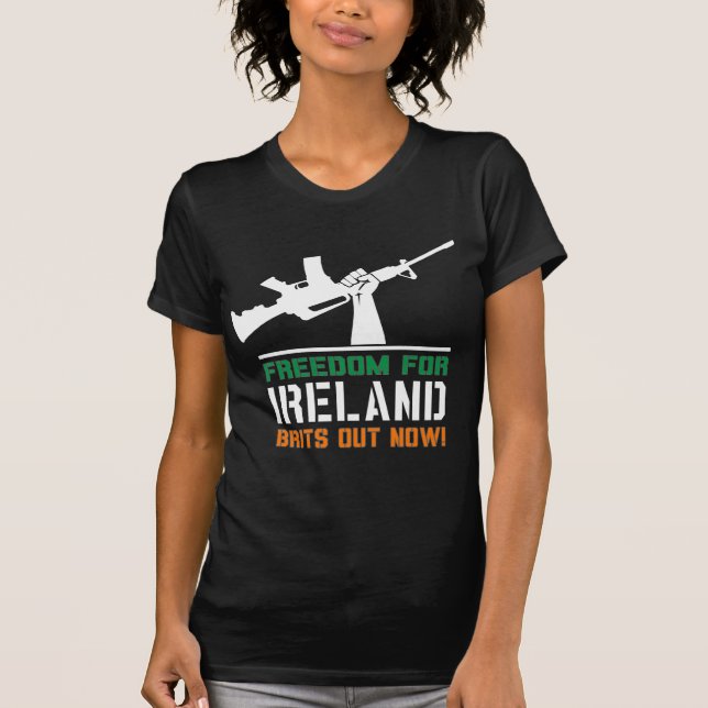 T-shirt Liberté pour l'Irlande ! (Devant)
