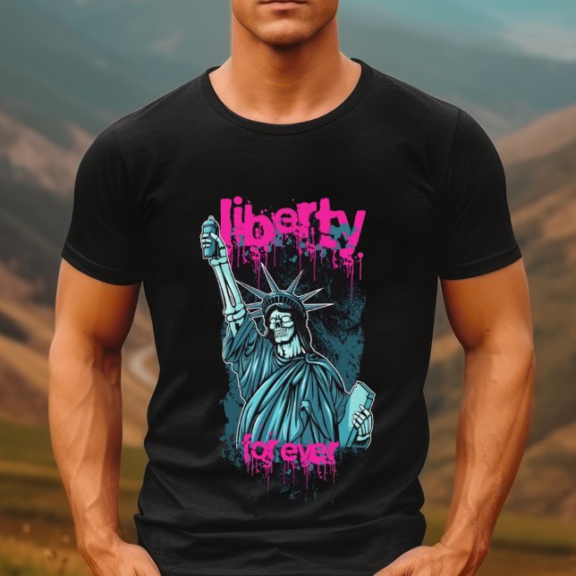 T-shirt Liberté pour toujours (Créateur téléchargé)