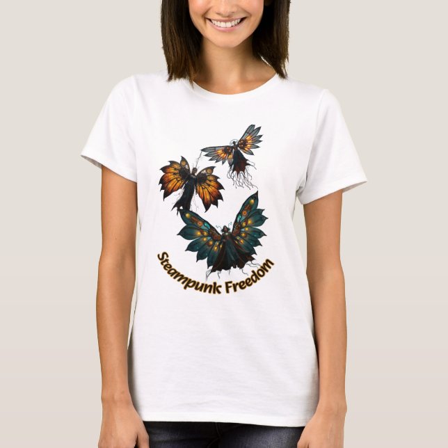 T-shirt Liberté Steampunk (Devant)