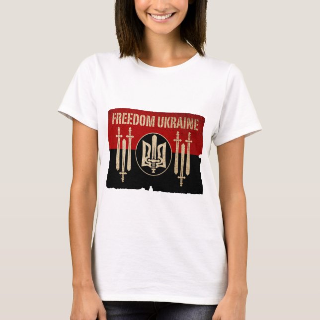 T-shirt Liberté Ukraine (Devant)