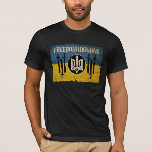 T-shirt Liberté Ukraine (Devant)