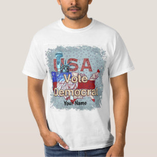 T-shirt Liberté Vote Démocrate