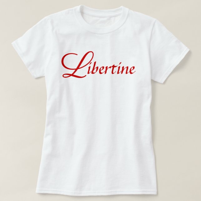 T-shirt Libertine (Design devant)