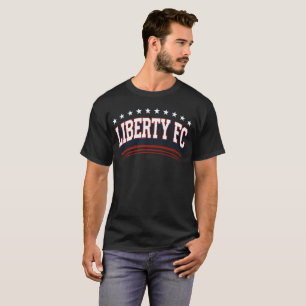 T-shirt Liberty FC Football Fan Tee Maillot de foot USA