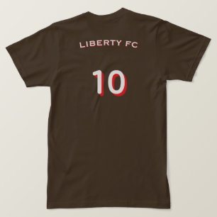 T-shirt Liberty FC Tee Navy Star Football Premium USA