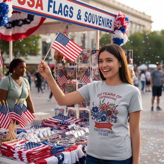 T-shirt Liberty Floral 250e Anniversaire (Liberty Floral 250th Anniversary T-Shirt)