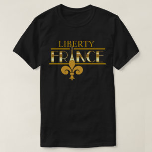 T-shirt Liberty France personnalisable