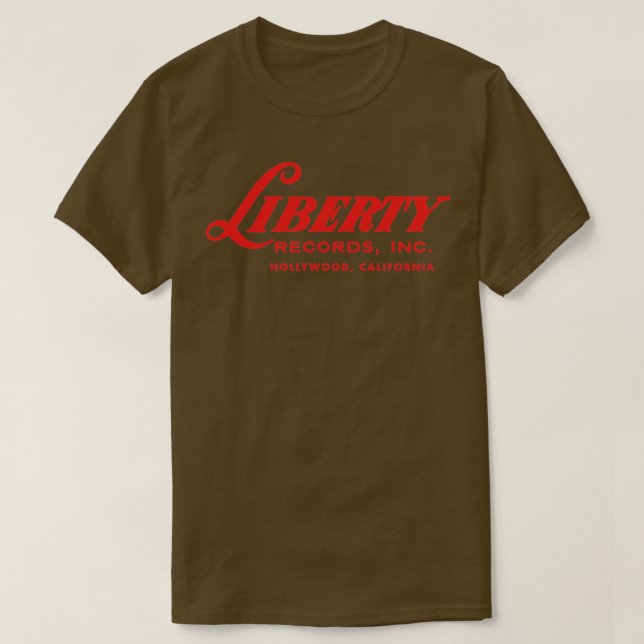 T-shirt Liberty Records (Design devant)