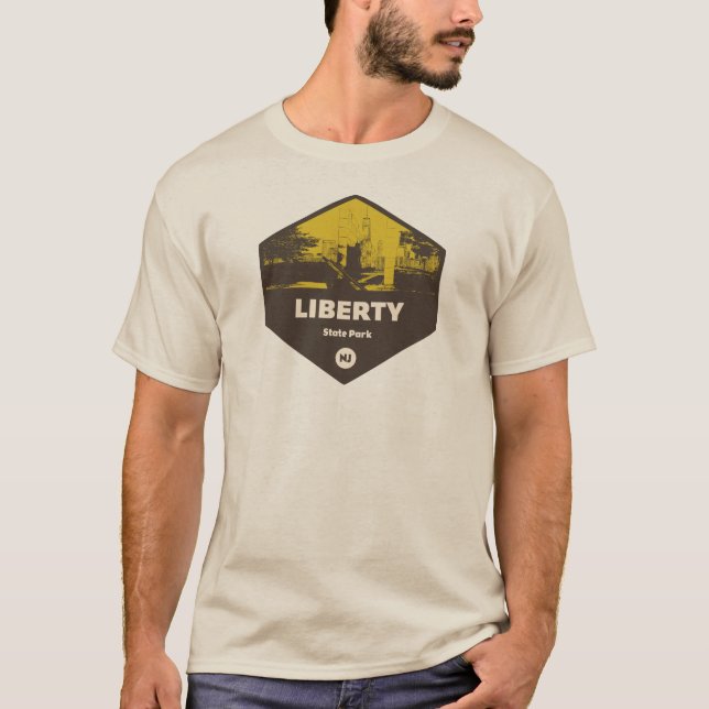 T-shirt Liberty State Park New Jersey (Devant)