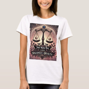 T-shirt Libra "Balance in Beauty"