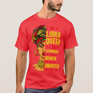 T-shirt Libra Je Suis Plus Forte Anniversaire Pour Libra Z