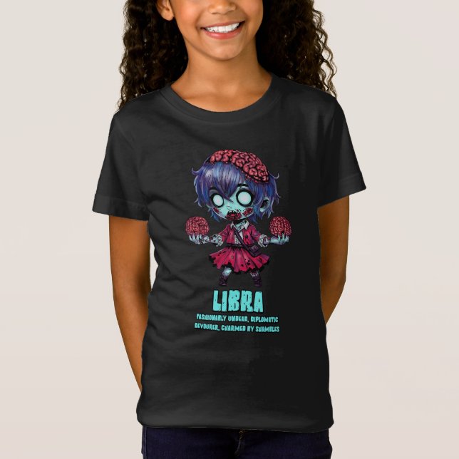 T-Shirt Libra Zombie (Devant)