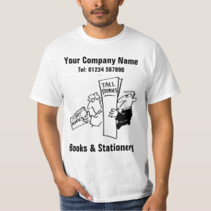 T-shirt Libraire de livres et papeterie