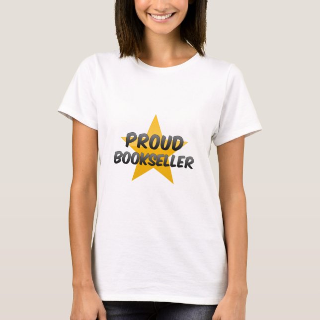 T-shirt Libraire fière (Devant)