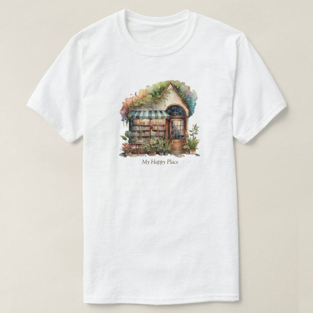 T-shirt librairie (Design devant)