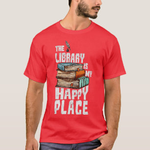 T-shirt Librairie Chemise Funny Bibliothèque Chemise Lectu