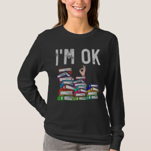 T-shirt Librairie Lecteur de livre amusant Louveur de livr