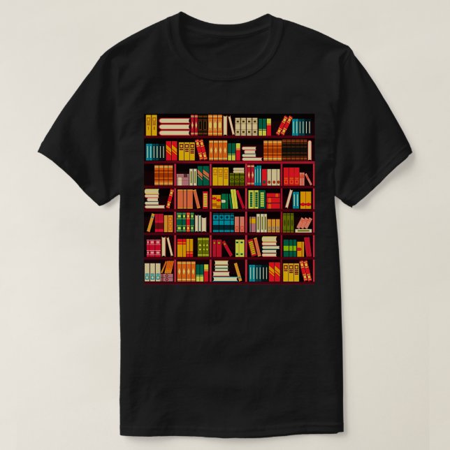 T-shirt Librairies sans faille GM motif SKY (Design devant)