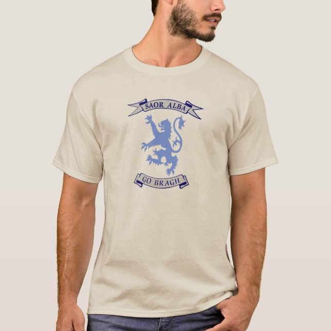 T-shirt libre alba de Saor Ecosse pour toujours (Devant)