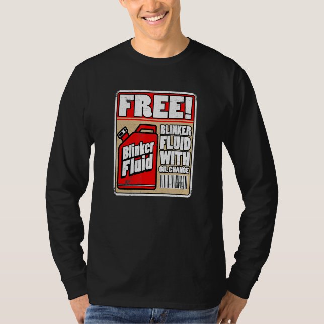 T-shirt Libre Blinker Fluid Funny Mécanique Carguy Blinker (Devant)