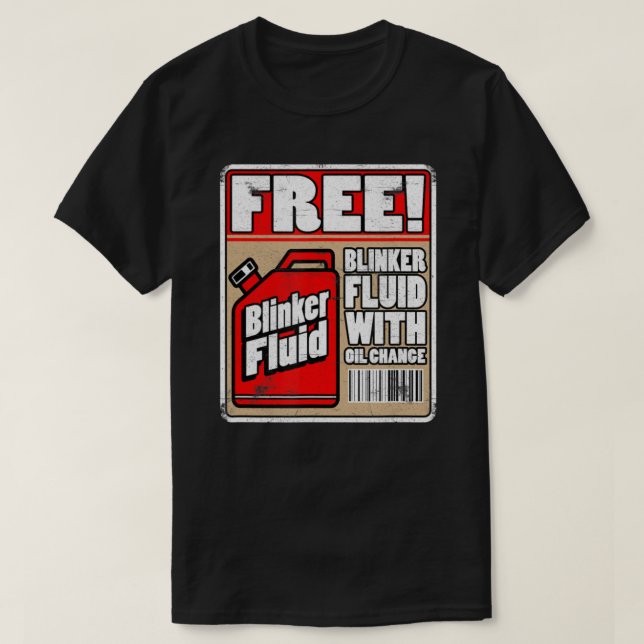 T-shirt Libre Blinker Fluid Mécanique Carguy Blinker Fluid (Design devant)