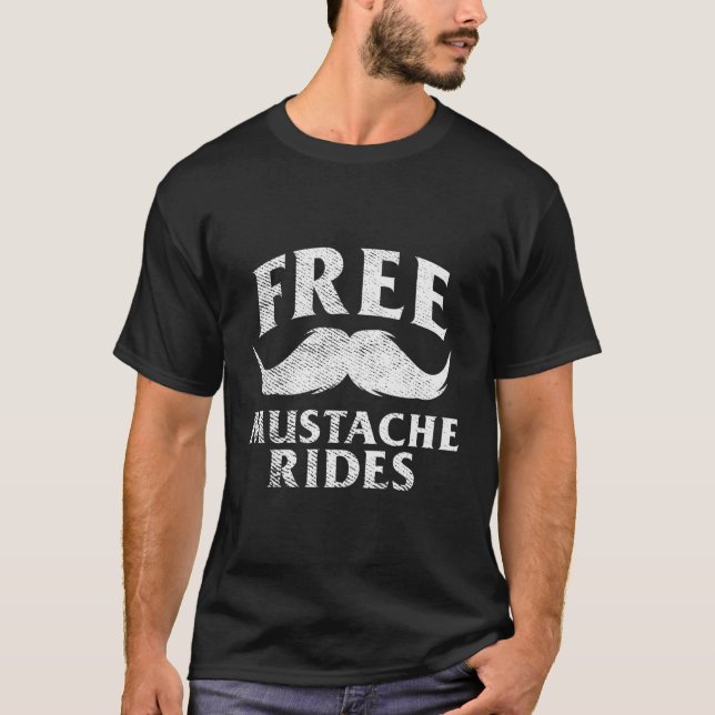 T-shirt Libre Circès Moustache (Devant)