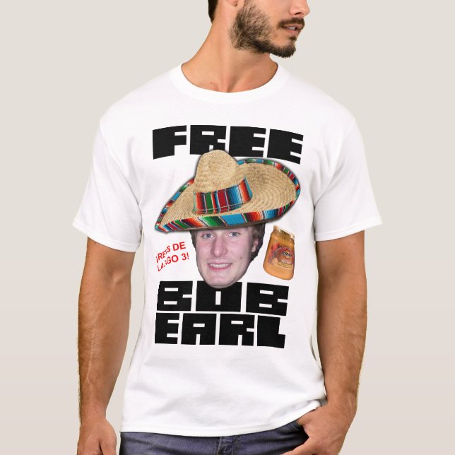 T-shirt libre de comte de Bob (Devant)