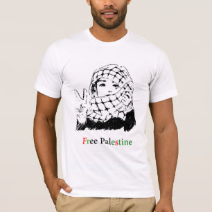 T-shirt libre de la Palestine