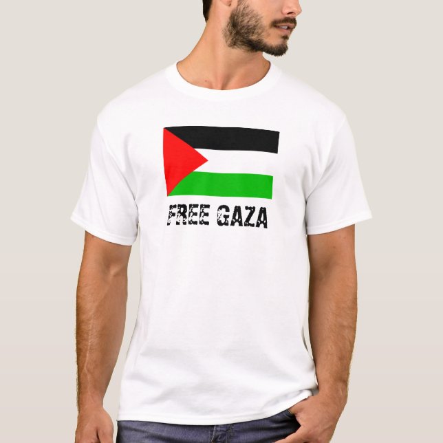 T-shirt libre de prime de GAZA (Devant)