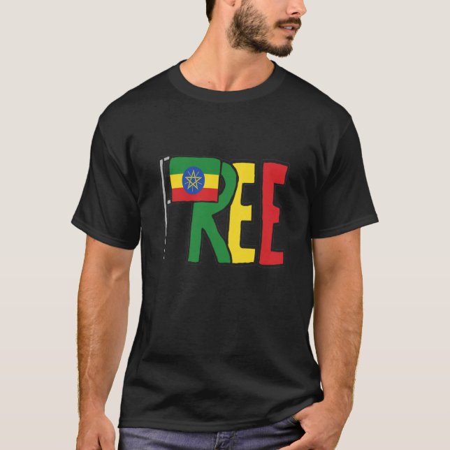T-shirt Libre Éthiopie (Devant)