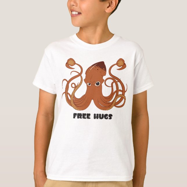 T-shirt Libre Hugs Sweatshirt de Squid Kid (Devant)